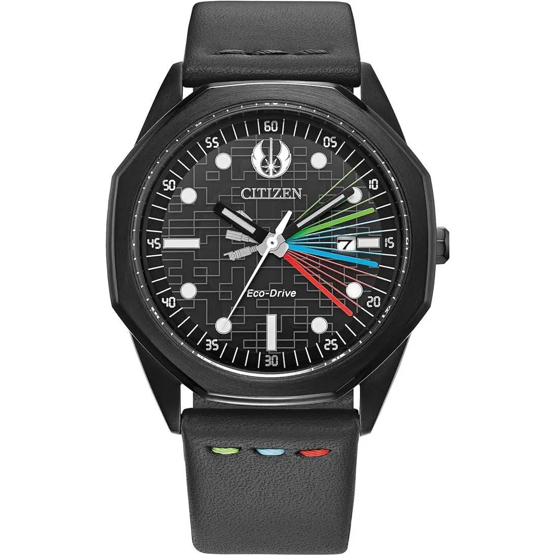 Star Wars Jedi Master Black Dial Mens Watch BM7498-00W by Citizen