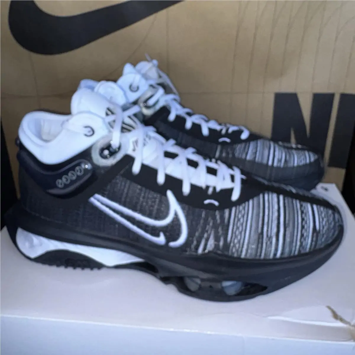 Air Zoom GT Jump 2 Black/white Basketball Nby DX9189-001 Men Size 12.5 by Nike