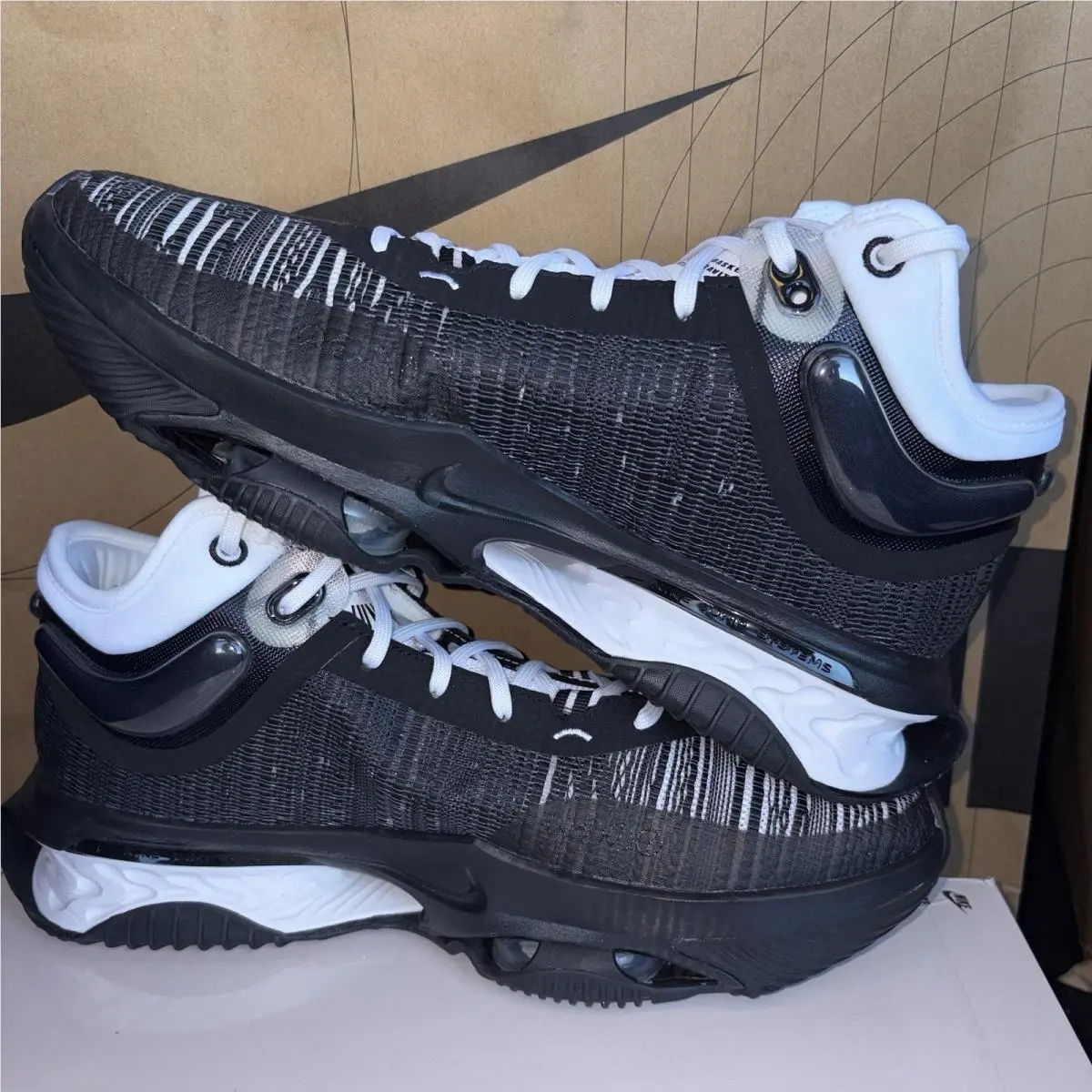Nike shoes - Nike Air Zoom GT Jump 2 - DX9189-001 - Black/White-White 1