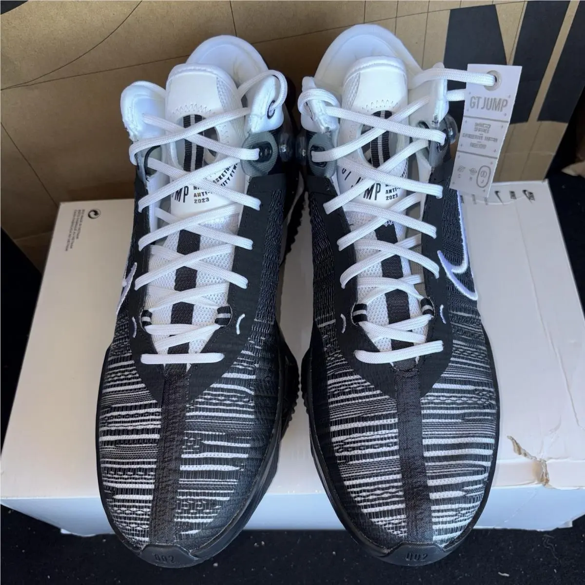 Nike shoes - Nike Air Zoom GT Jump 2 - DX9189-001 - Black/White-White 2