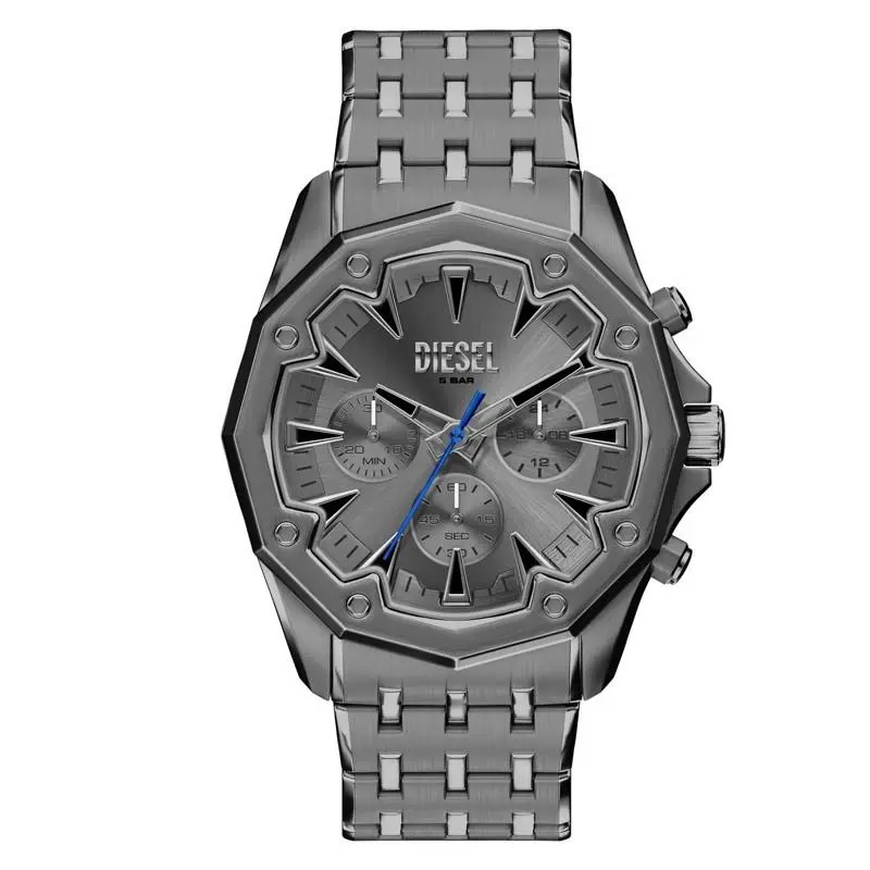 Stinger 46mm Quartz Gray Dial Men`s Watch DZ4708 by Diesel