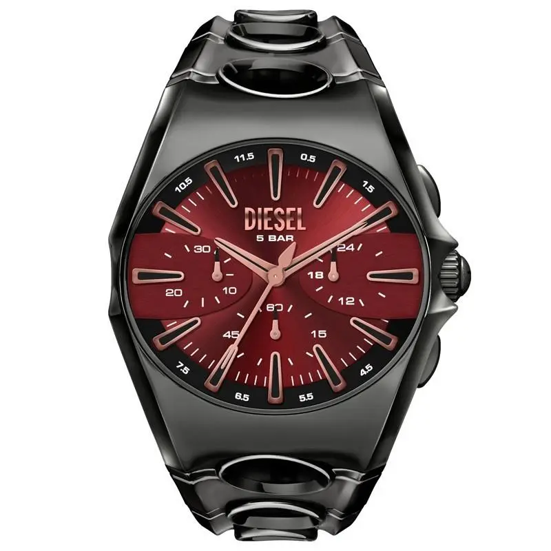 D-curve 49mm Quartz Burgundy Dial Men`s Watch DZ4726 by Diesel