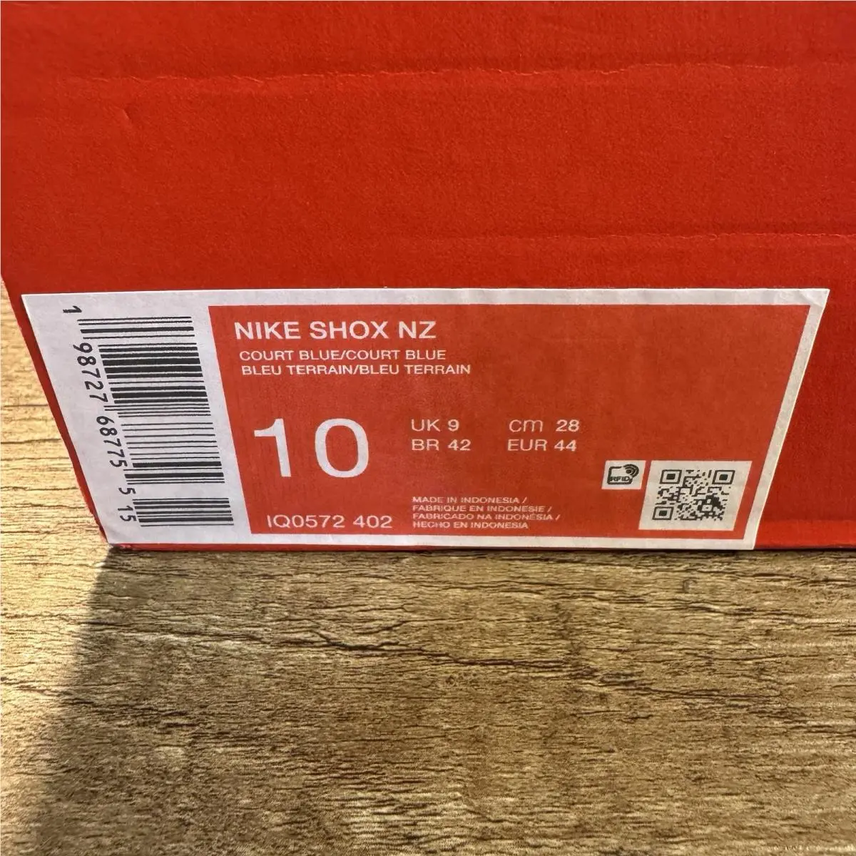Nike shoes - Nike Shox - Shox - IQ0572-402 - Blue (UPC: 198727699390) 0