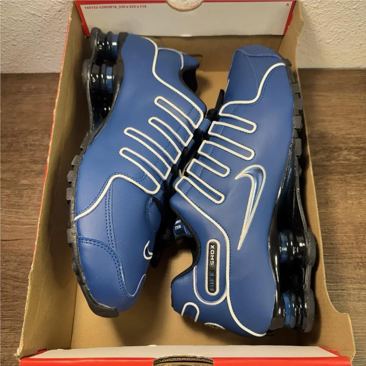 Nike shoes - Nike Shox - Shox - IQ0572-402 - Blue (UPC: 198727699390) 1