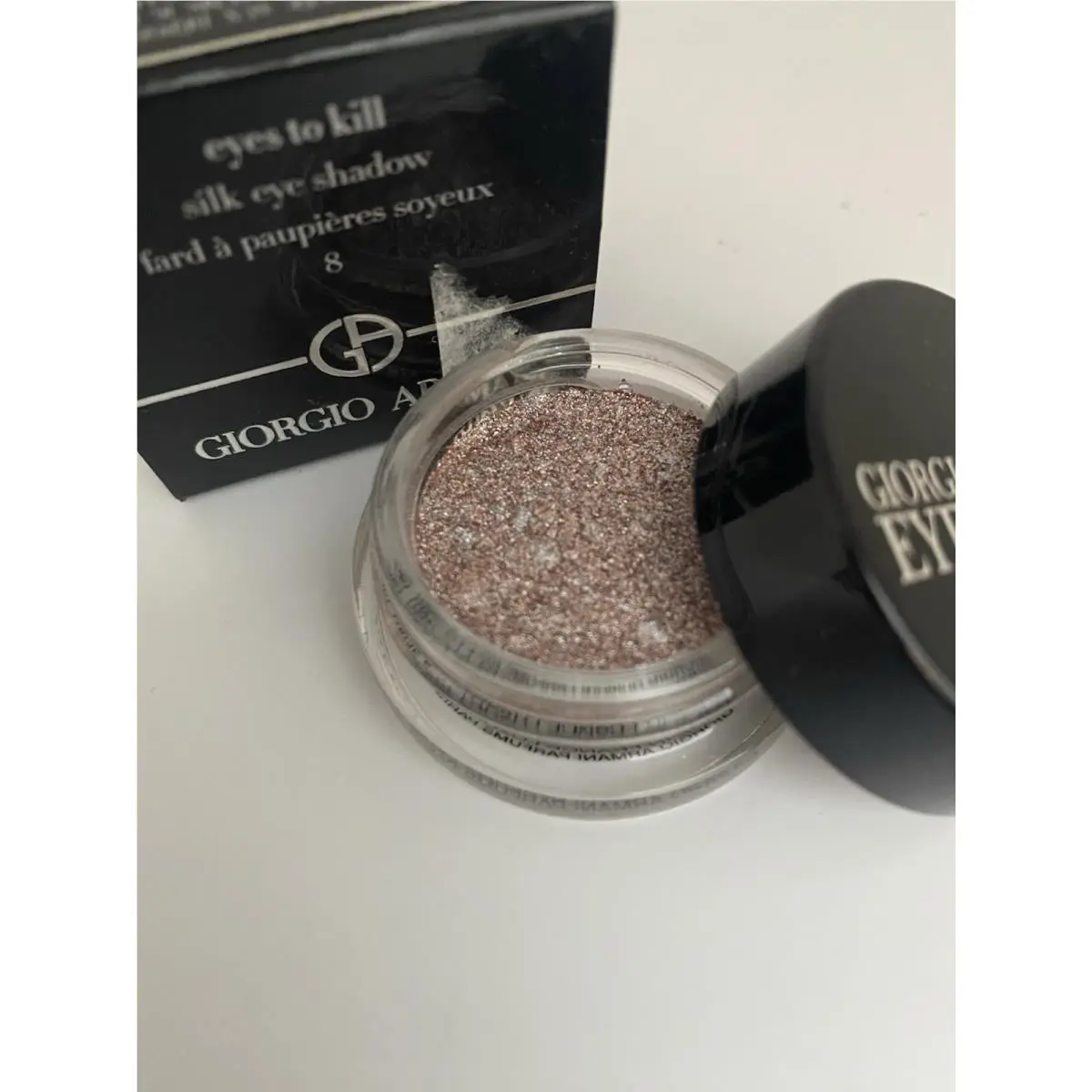 Eyes To Kill Silk Eyeshadow 8 Champagne Hard To Find/ Rare by Giorgio Armani
