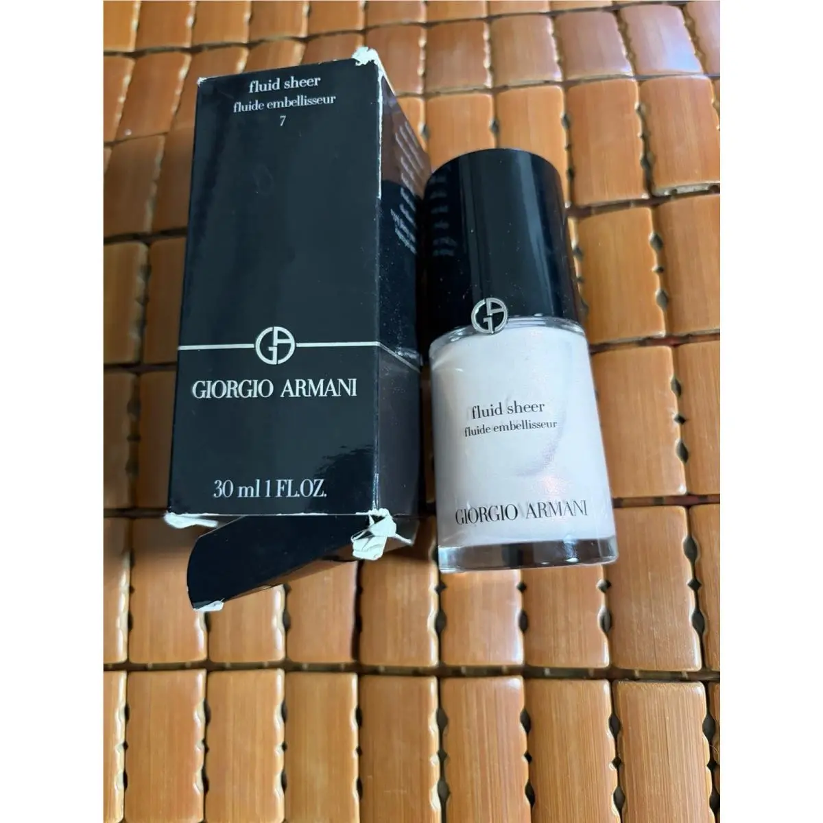 Fluid Sheer 7 Glow Highlighter 30ml 1 oz w/ Box by Giorgio Armani