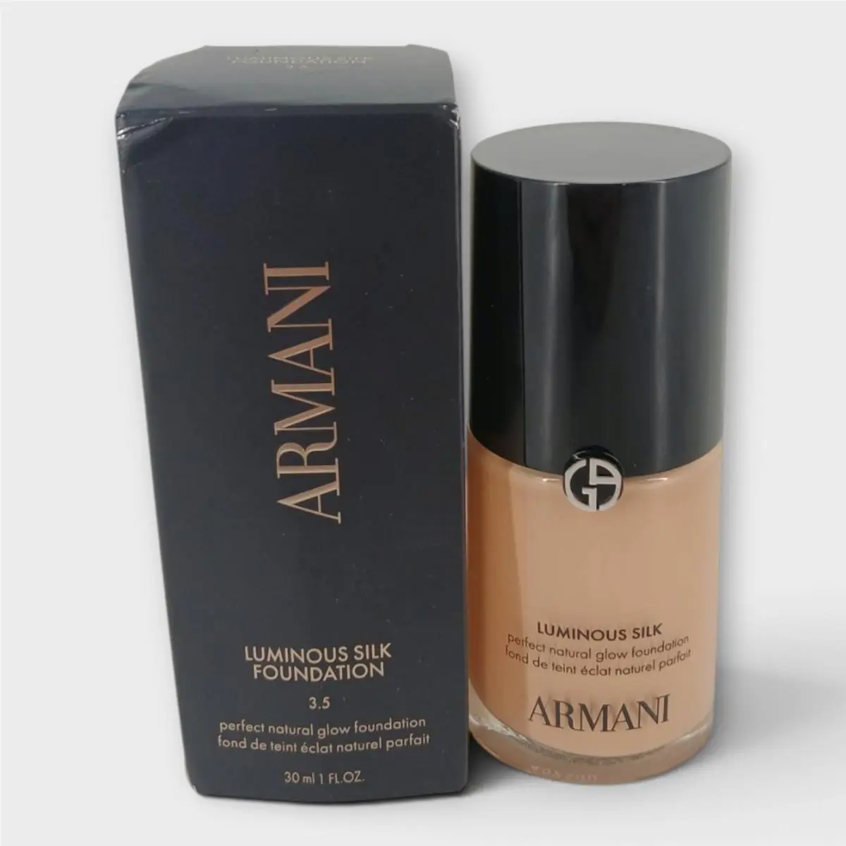 Luminous Silk Natural Glow Blurring Foundation - 3.5 Neutral Peac by Giorgio Armani