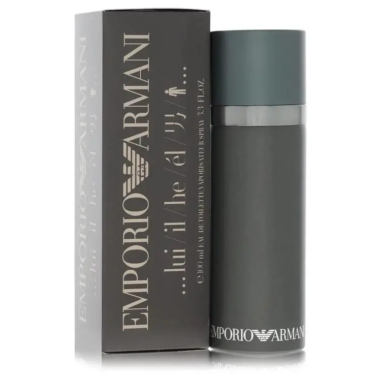 Emporio Armani Cologne Edt Spray For Men by Giorgio Armani 3.4 oz