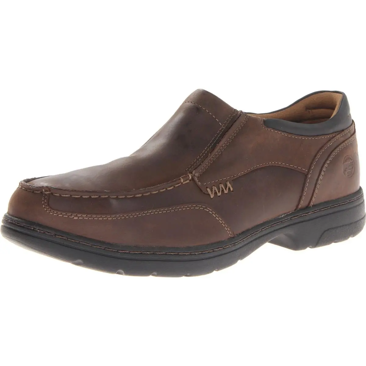 Pro Men`s Branston Slip-on Alloy Safety Toe Static brown distressed v 1 by Timberland