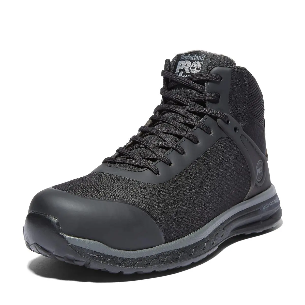 Men`s Pro Drivetrain Mid Safety Toe Work Shoes by Timberland