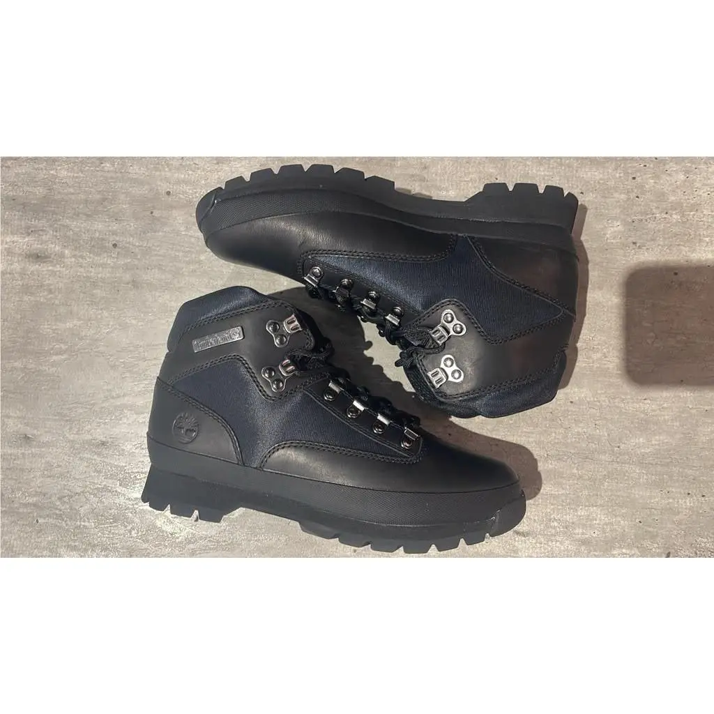 Timberland shoes - EURO HIKER - EURO HIKER - BLACK FULL GRAIN 5