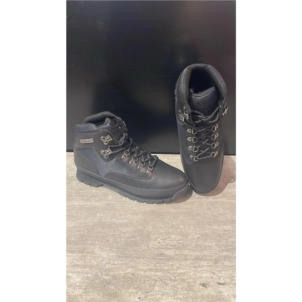 Timberland shoes - EURO HIKER - EURO HIKER - BLACK FULL GRAIN 0