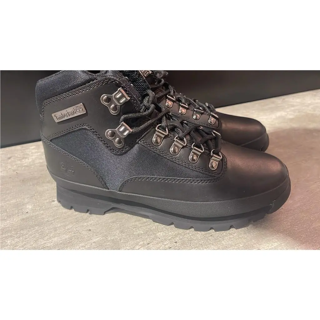 Timberland shoes - EURO HIKER - EURO HIKER - BLACK FULL GRAIN 1