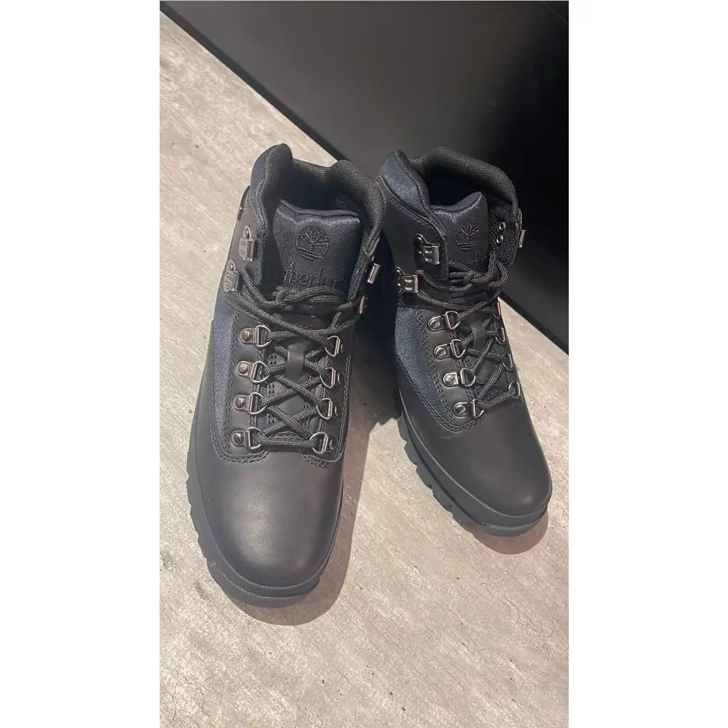 Timberland shoes - EURO HIKER - EURO HIKER - BLACK FULL GRAIN 4