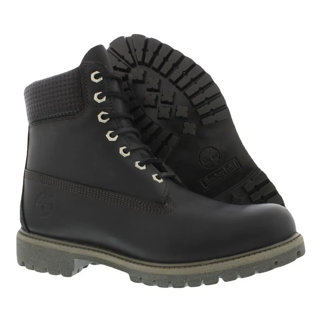 Premium 6 Inch Lace Waterproof Boot Leather Mens Shoes by Timberland
