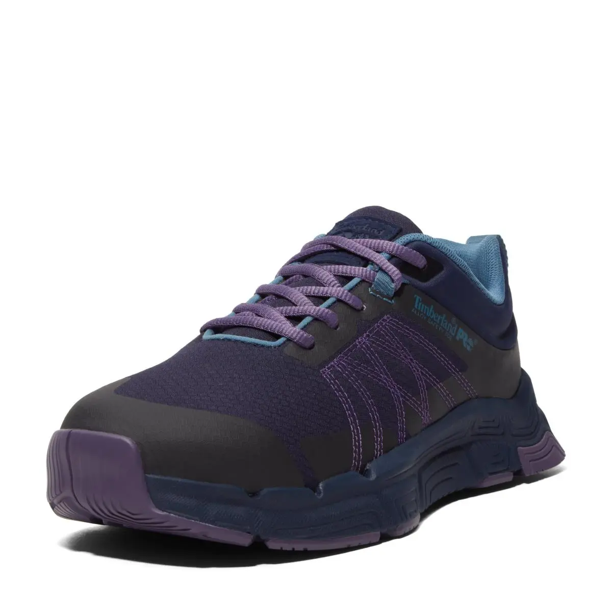 Pro Women`s XR-1 Alloy Safety Toe Industrial Athletic Work Shoe blue purple v 1 by Timberland