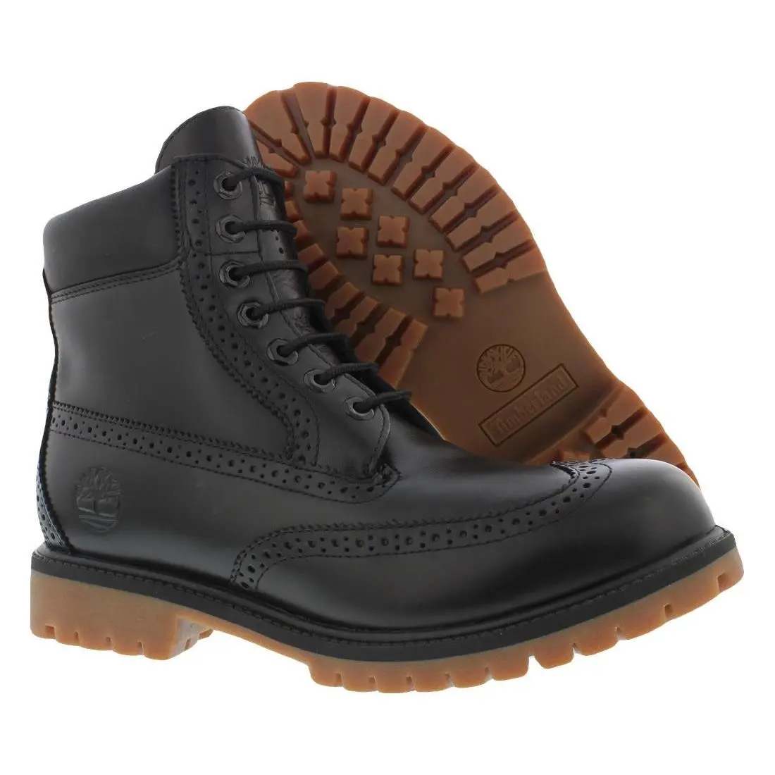 Premium 6 Inch Lace Waterproof Boot Leather Mens Shoes by Timberland