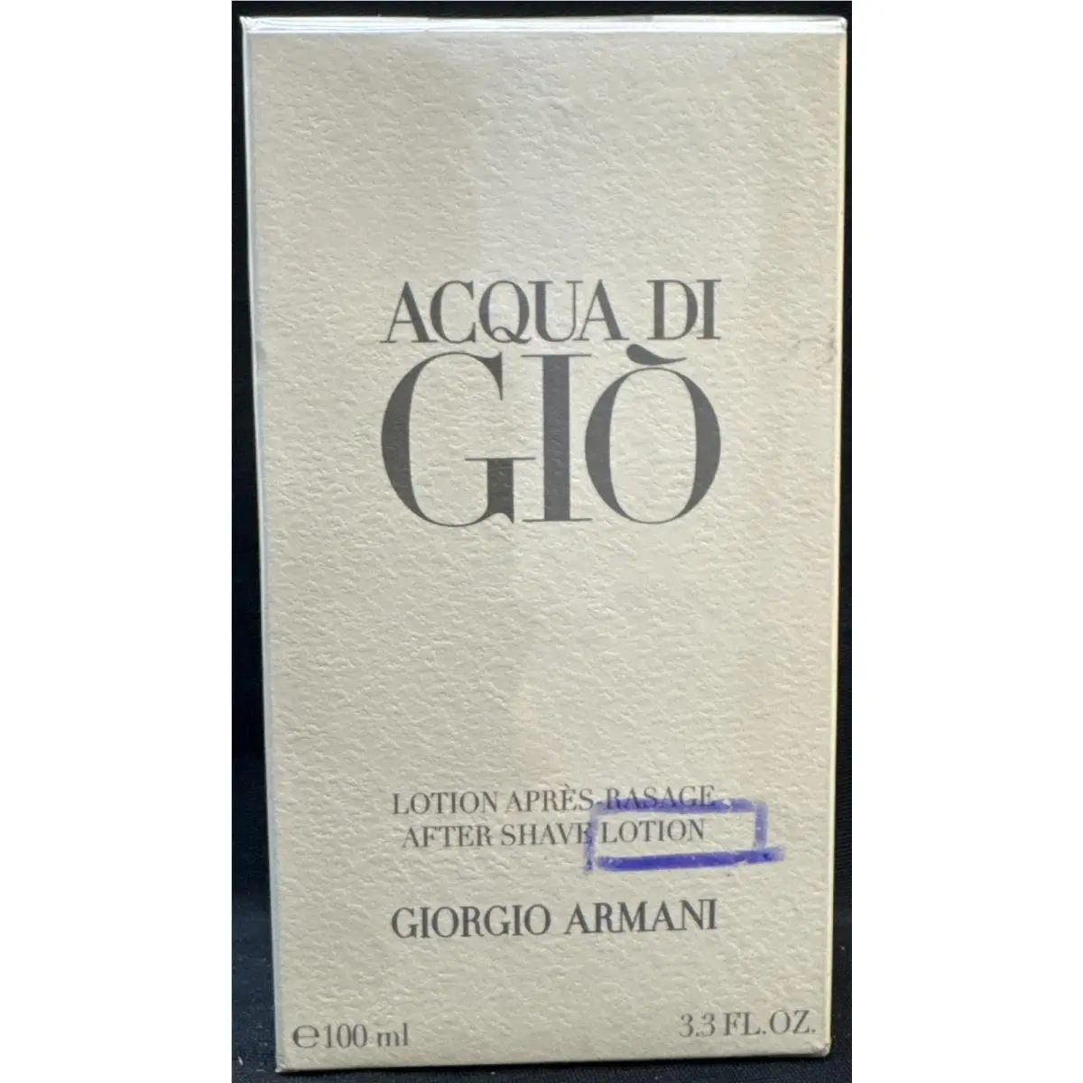Acqua di Gio After Shave Lotion 3.4oz  by Giorgio Armani