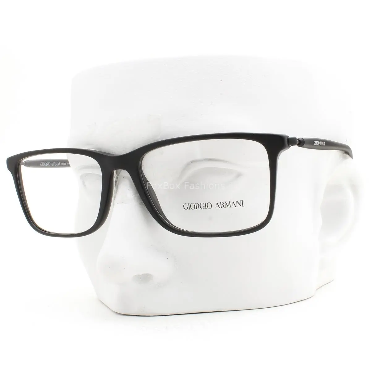 Eyeglasses AR 7261 5875 Glasses Matte Black 56mm with Case by Giorgio Armani