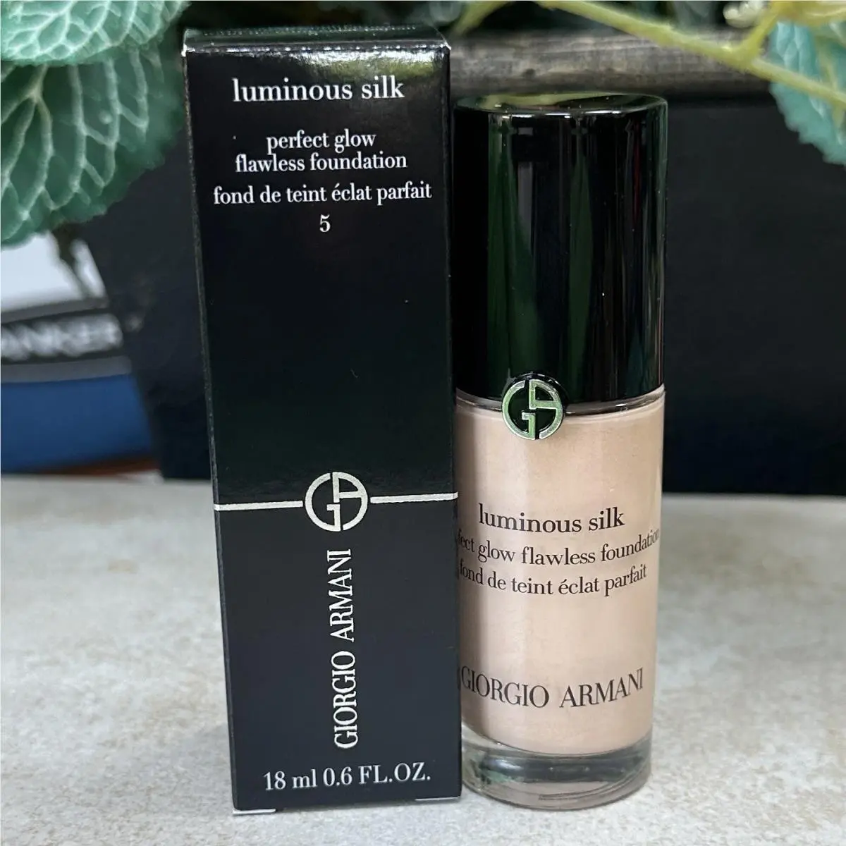 Luminous Silk Foundation Formula Shade 5 18mL by Giorgio Armani