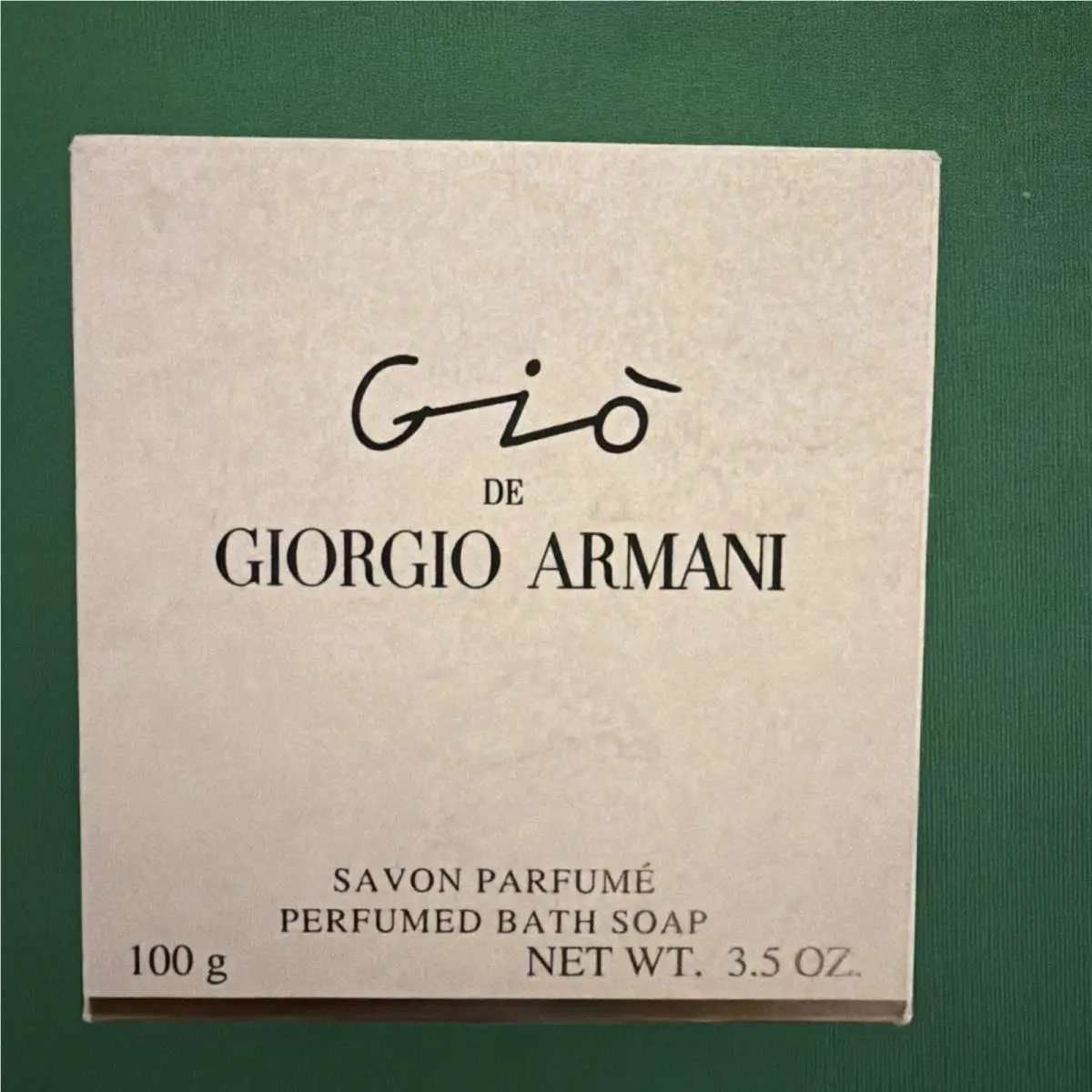 Gio Perfumed Bath Soap Seife 100g by Giorgio Armani