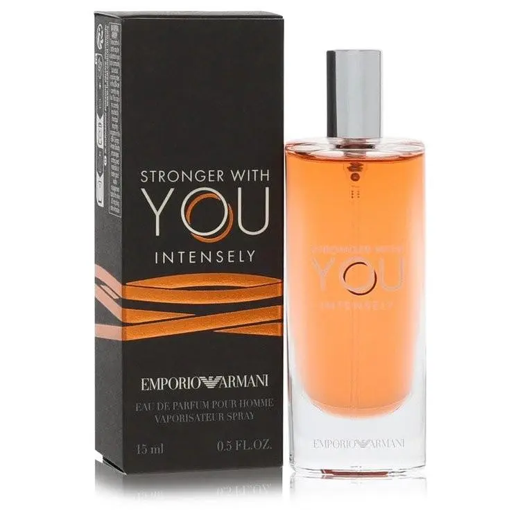 Stronger with You Intensely by Giorgio Armani Mimi Edp .51 oz For Men