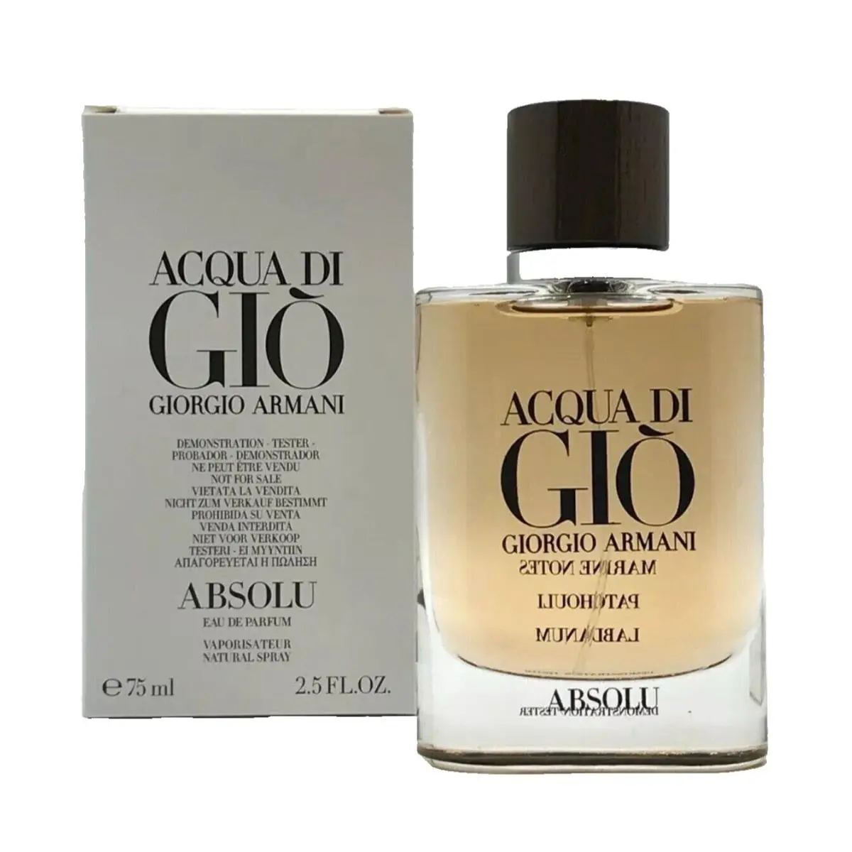 Acqua DI Gio Absolu By  2.5oz / 75ml Edp Spray Tstr by Giorgio Armani