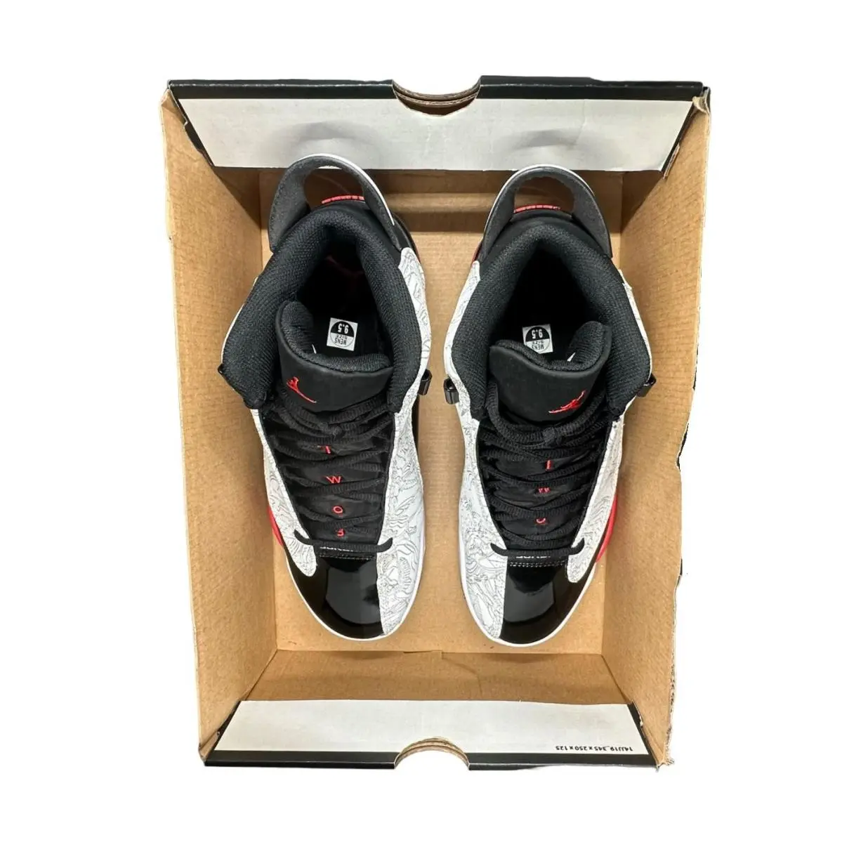Nike shoes - Jordan Dub Zero - Dub Zero - 311046-162 - Black (UPC: 196154183604) 8