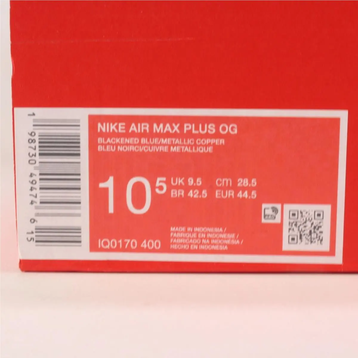 Nike shoes - Nike Air Max Plus - Air Max Plus - IQ0170-400 - Blue 8
