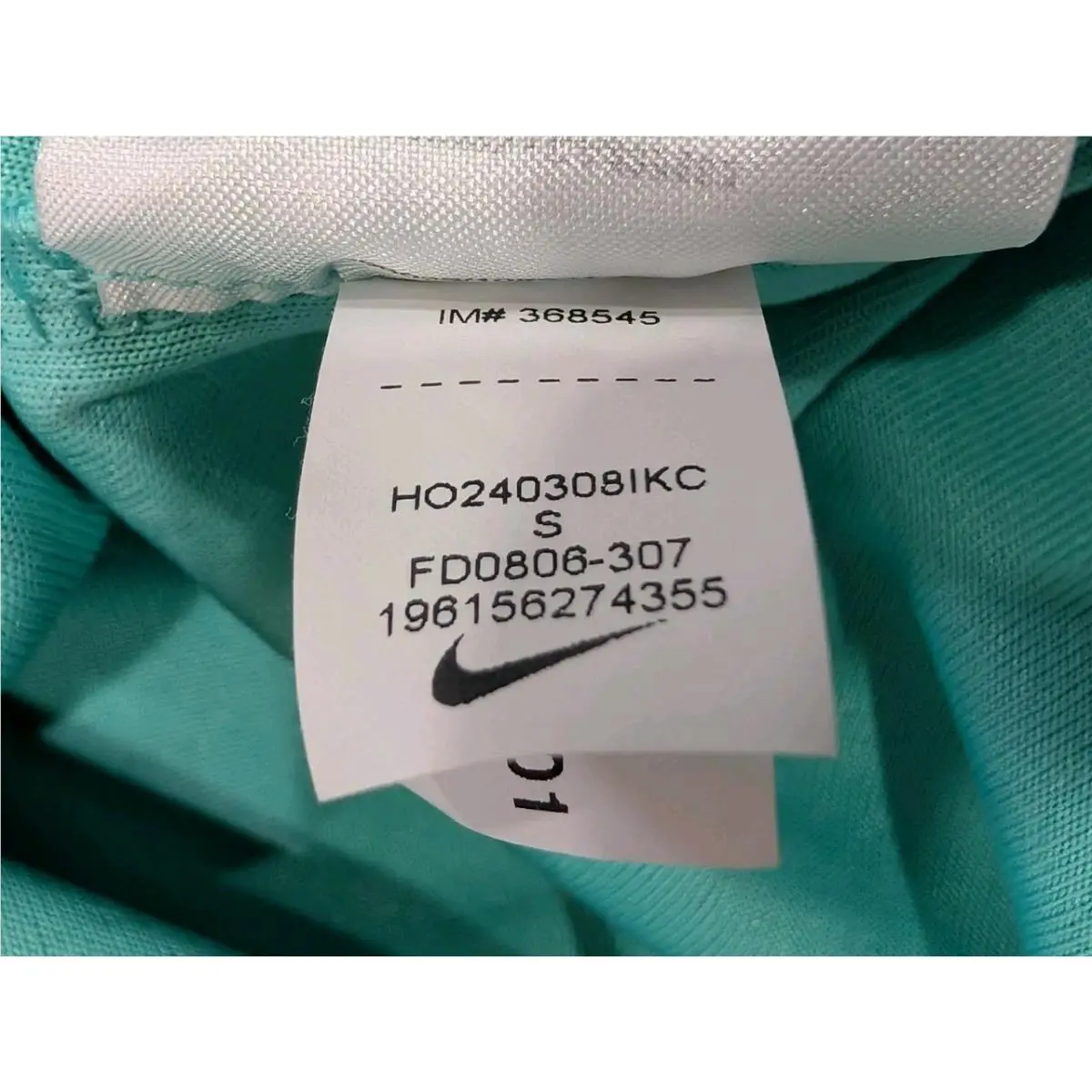 Nike clothing - Nike Dri-Fit - FD0806 307 - Mint / Black (UPC: 196156274355) 15