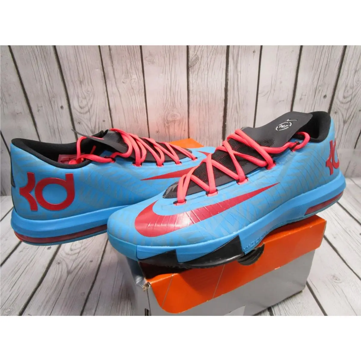 Nike shoes - Nike KD 6 - 626368-466 - Blue (UPC: 887229140256) 0