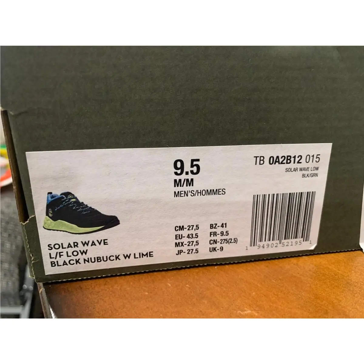 Timberland shoes - Timberland Solar Wave - Solar Wave - Black (UPC: 194902521951) 6