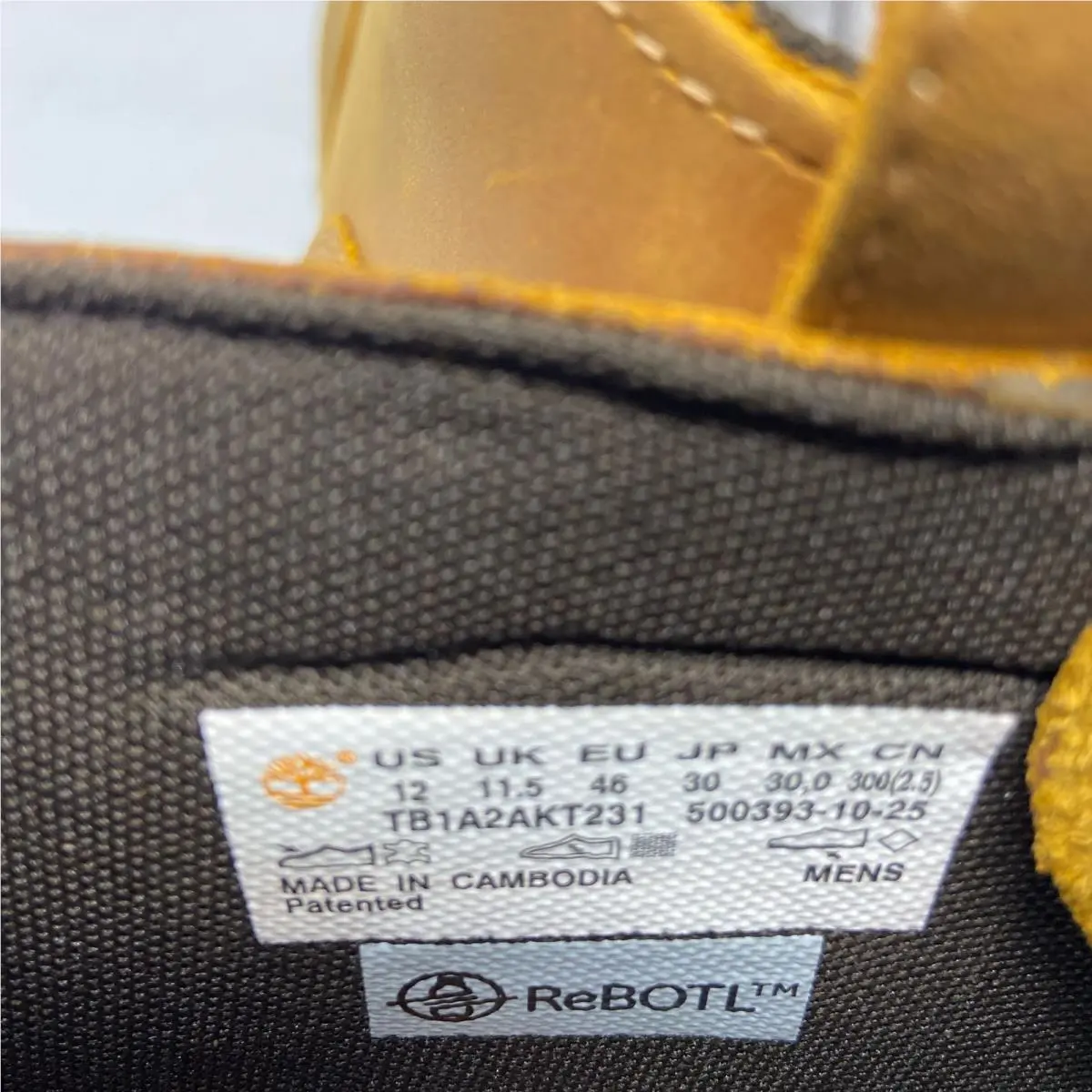 Timberland shoes - Wheat (UPC: 0197064802975) 1