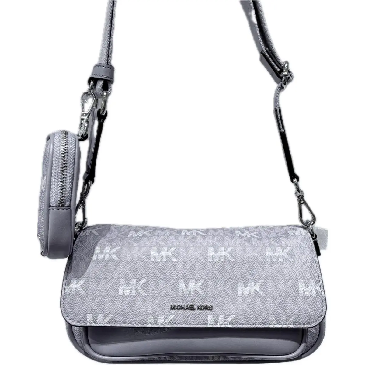 Jet Set Travel Small Flip X-body w/ Tech Attached Lilac by Michael Kors