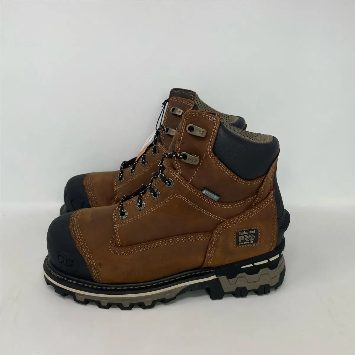 Pro Boondock 6 Comp Toe WP Boots Women 7W Brown by Timberland