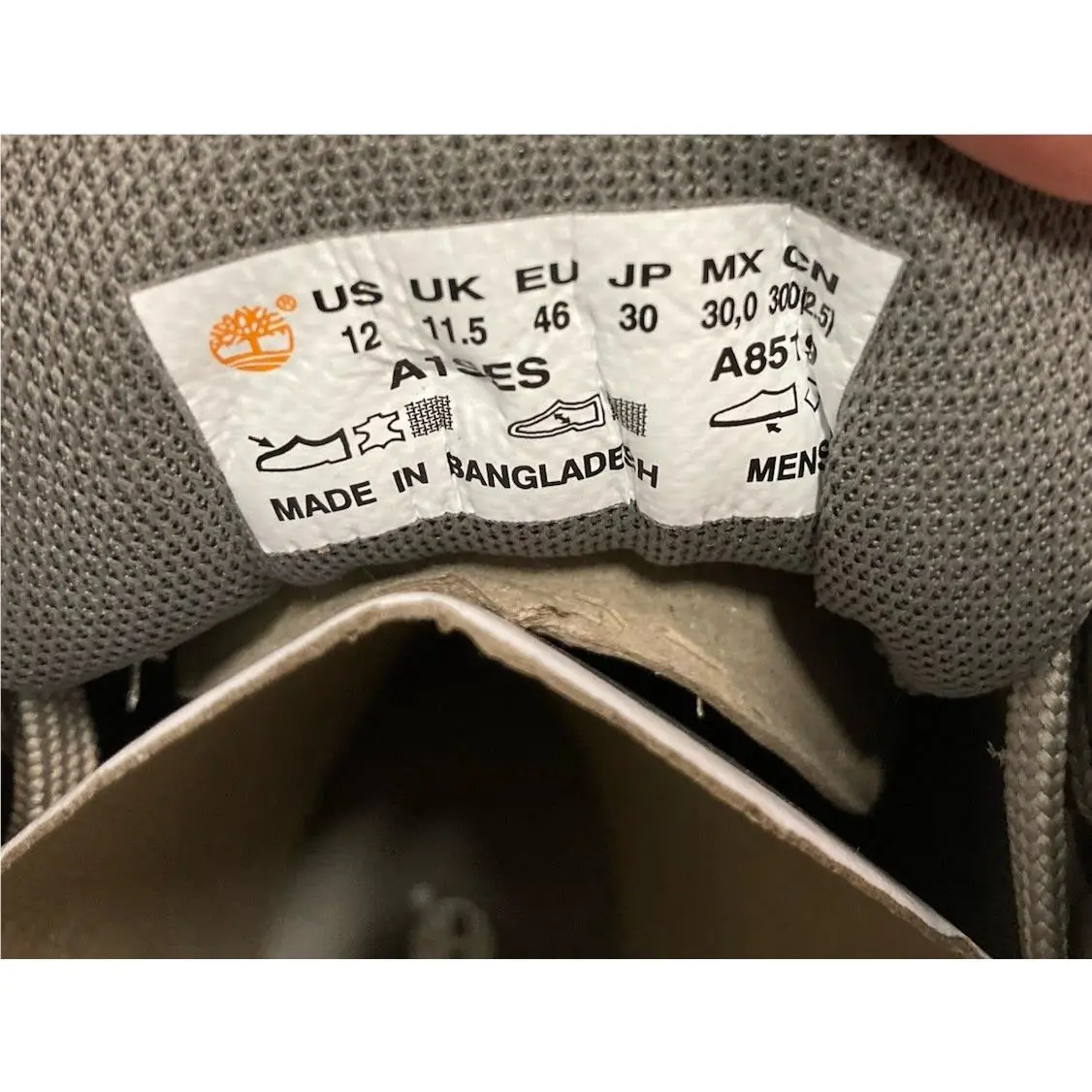Timberland shoes - Davis Square - Davis Square - TB0A1SES F49 - Gray (UPC: 191929582736) 6