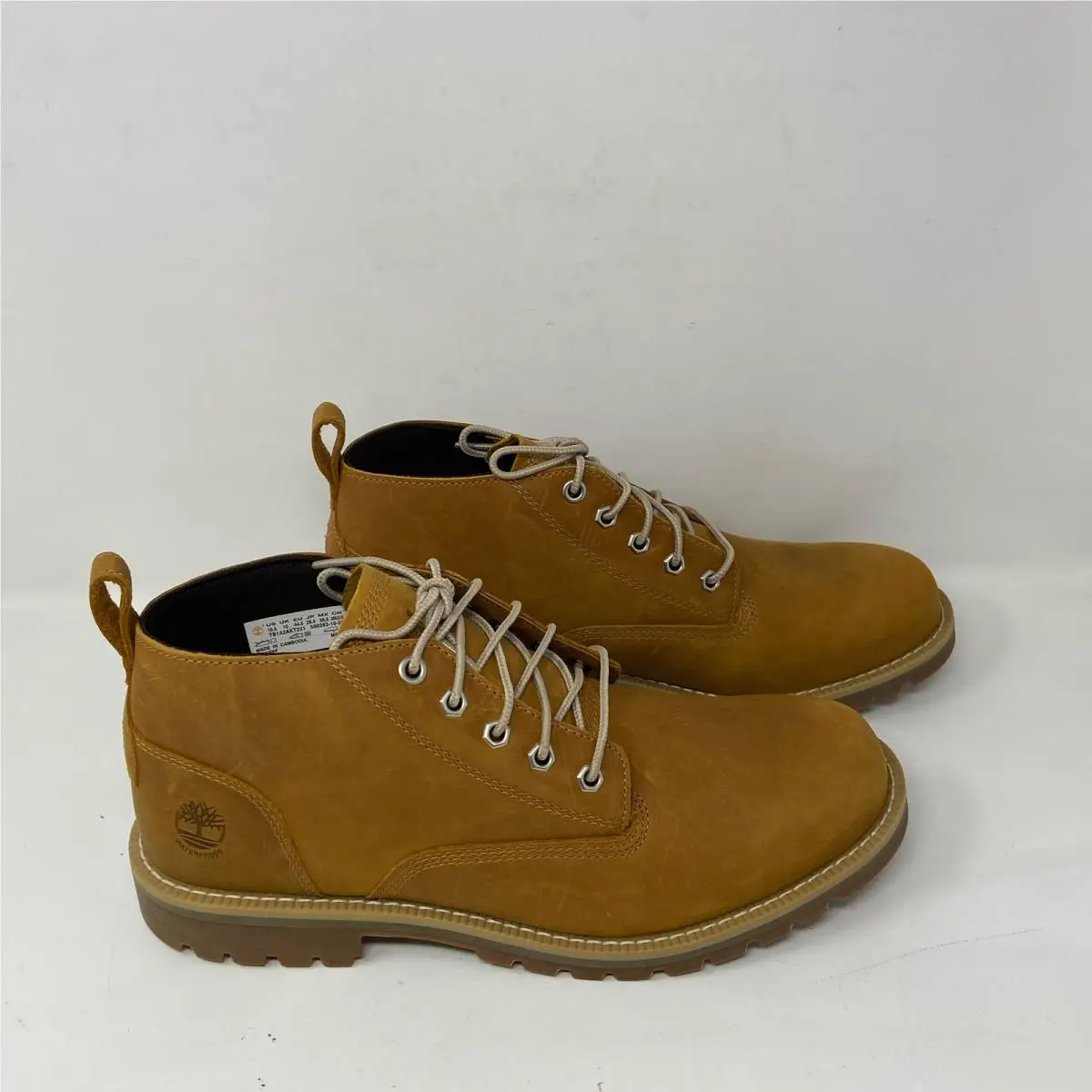 Redwood Falls Waterproof Chukka Wheat Men’s 10.5 by Timberland
