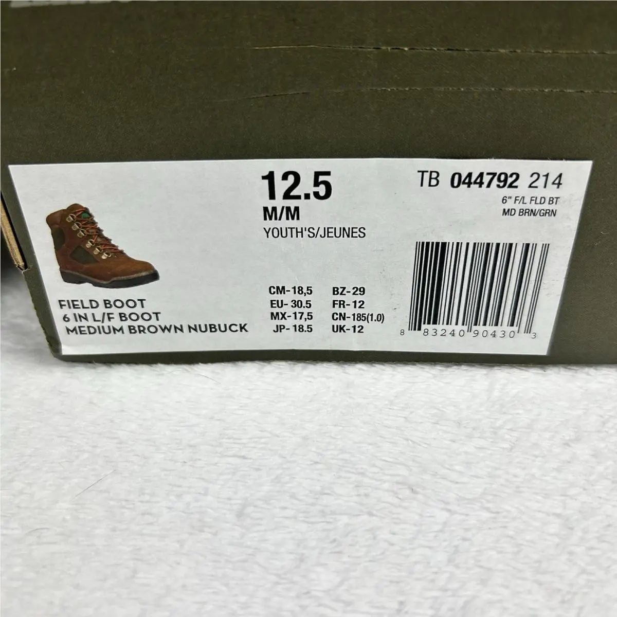 Timberland shoes - Timberland TB044792214 - Medium Brown/Dark Olive (UPC: 0883240904303) 9