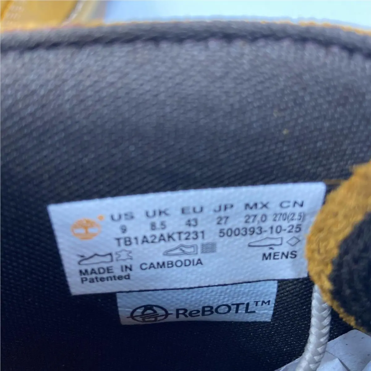 Timberland shoes - Wheat (UPC: 0197064801213) 1