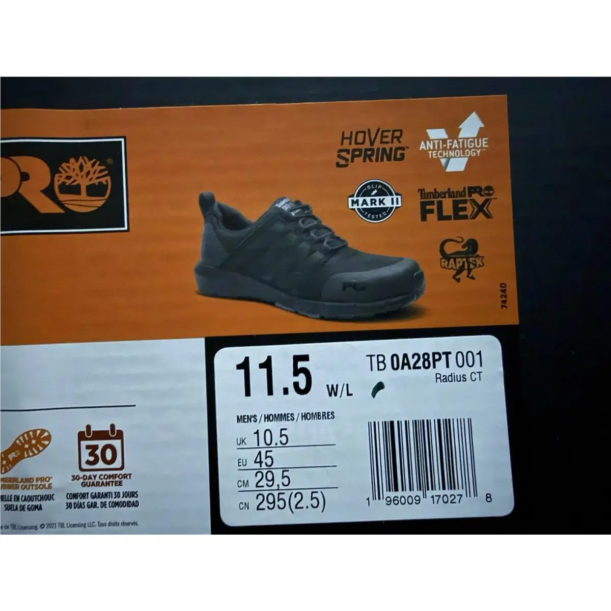 Timberland shoes - Timberland Pro - Pro - Black 0