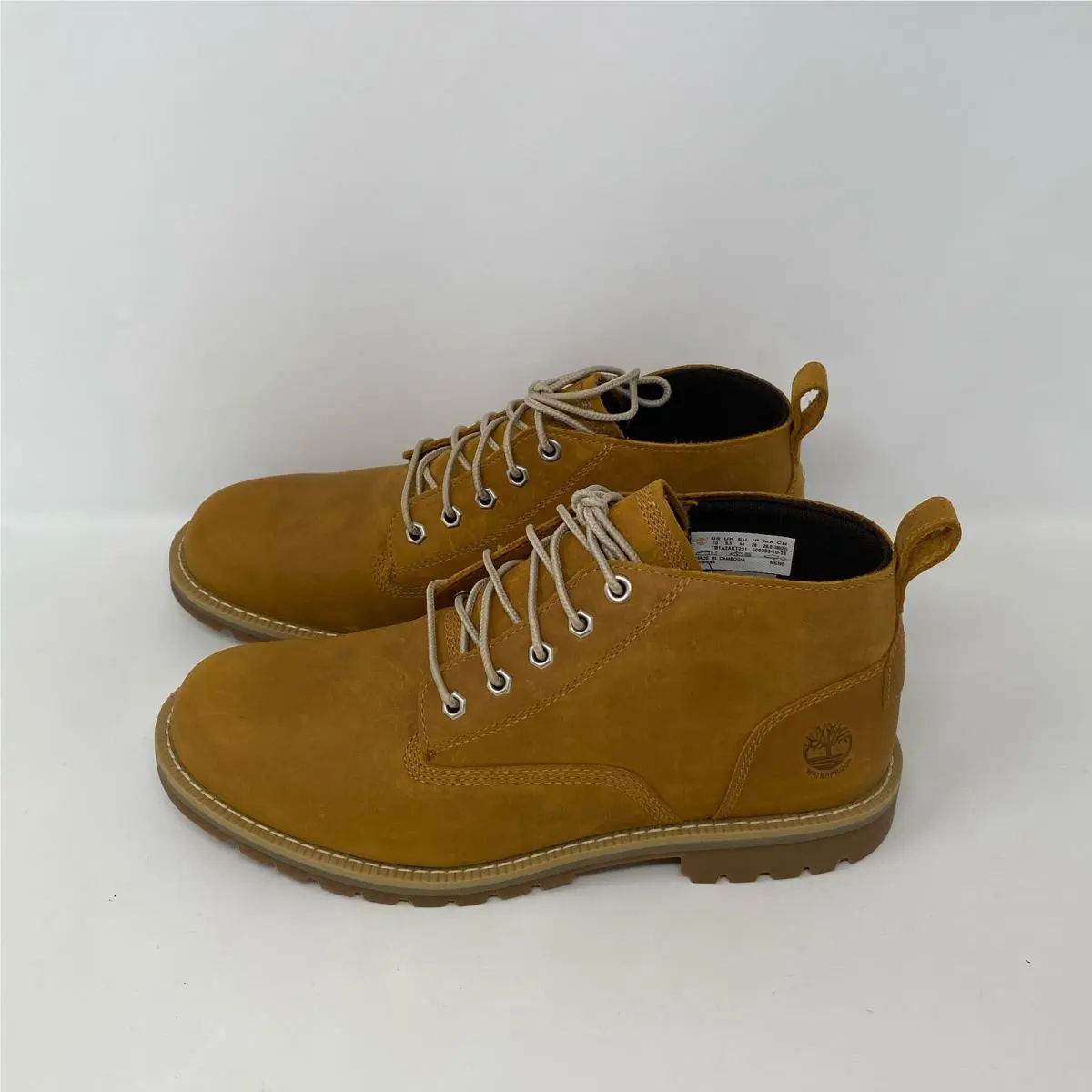 Redwood Falls Waterproof Chukka Wheat Men’s 10 by Timberland