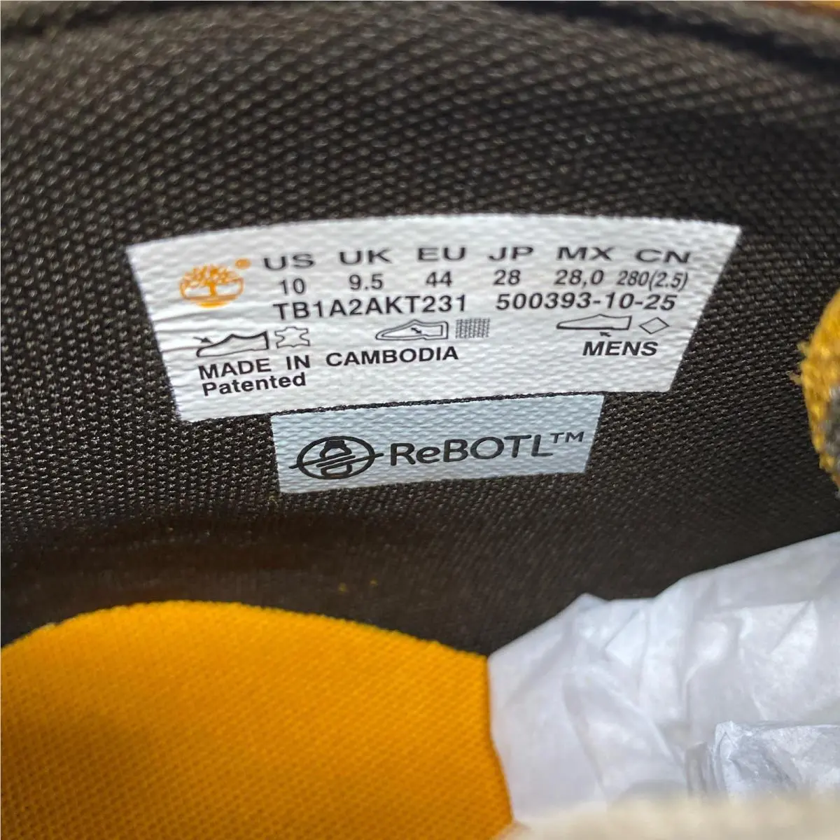 Timberland shoes - Wheat (UPC: 0197064802029) 1