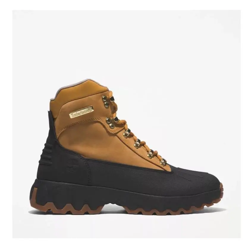 Timberland Tbl Edge Mens Size 8 M Ankle Boot Wheat Nubuck