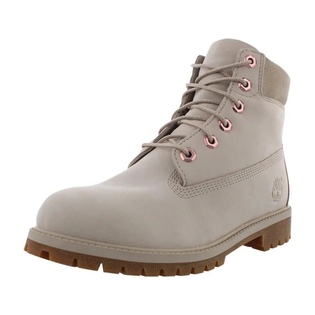 Timberland Premium 6 Inch Waterproof Boot GS Girls Shoes Size 5.5 Color: