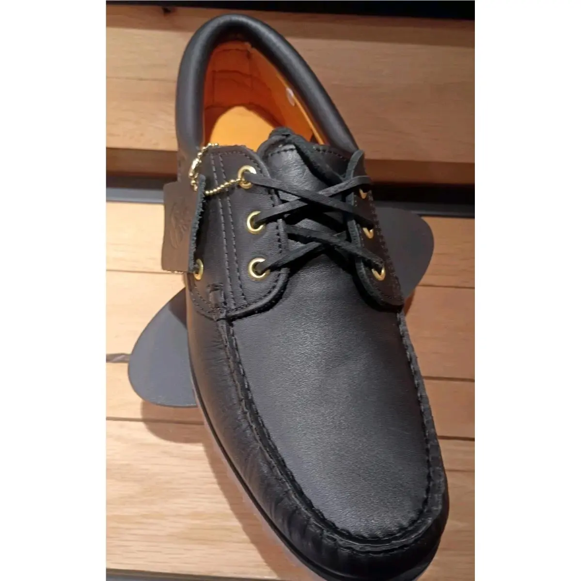 Timberland shoes - HANDSEWN BOAT SHOE - HANDSEWN BOAT SHOE - Black 3