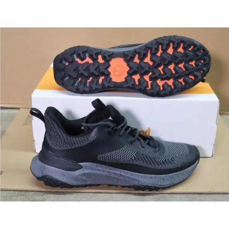 Motion Access Low Lace Sneaker Black Knit TB0A29PPEK8 Wmn’s Sz 10W by Timberland