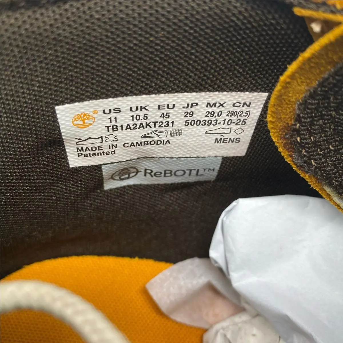 Timberland shoes - Wheat (UPC: 0197064802524) 1