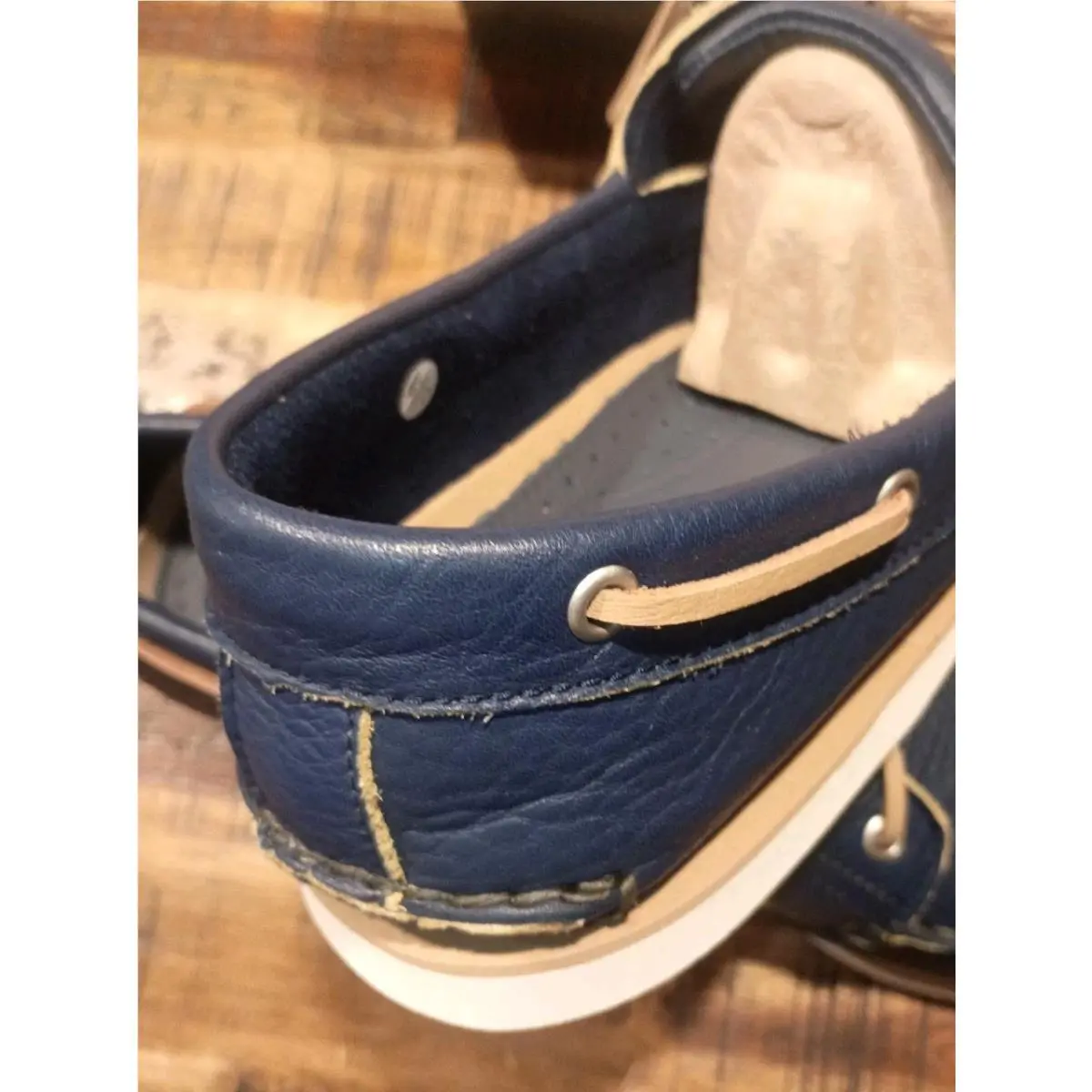 Timberland shoes - Timberland Cedar Bay Boat Shoes - Blue 1