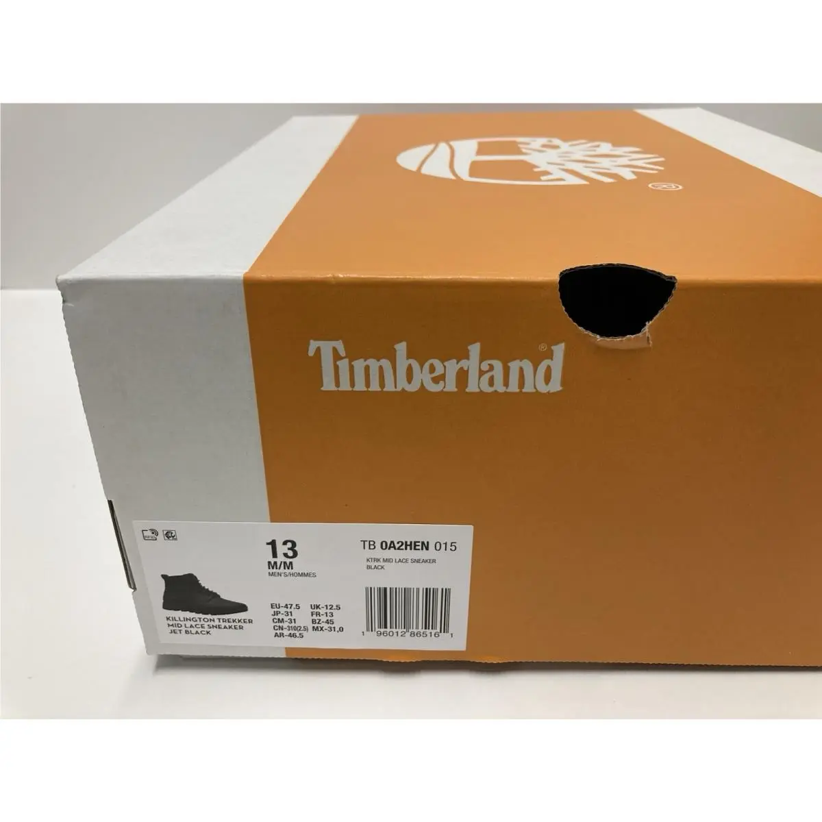 Timberland shoes - Timberland Killington - Killington - TBOA2HEN 015 - Jet Black (UPC: 196012865161) 7