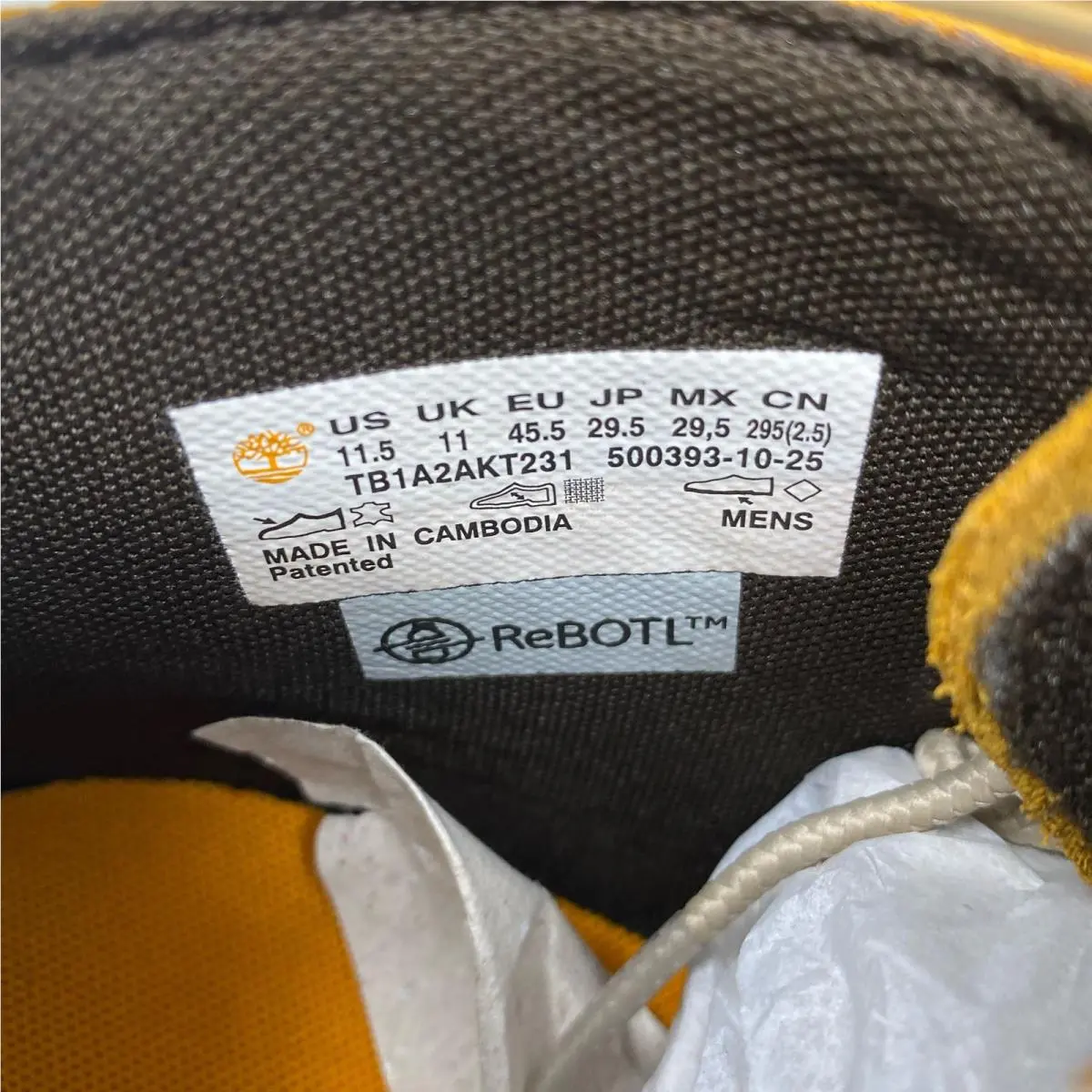 Timberland shoes - Wheat (UPC: 0197064802760) 1